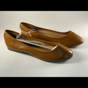 Women's Everly Cognac  Ballet Flat Choose size